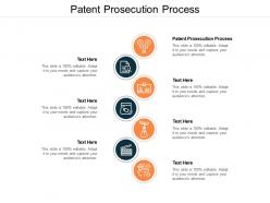 Patent prosecution process ppt powerpoint presentation show vector cpb