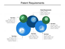 Patent requirements ppt powerpoint presentation infographic template template cpb