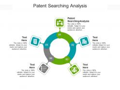 Patent searching analysis ppt powerpoint presentation icon designs download cpb