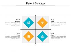 Patent strategy ppt powerpoint presentation portfolio pictures cpb