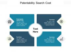 Patentability search cost ppt powerpoint presentation ideas templates cpb