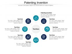 Patenting invention ppt powerpoint presentation ideas themes cpb