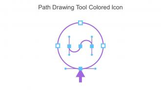 Path Drawing Tool Colored Icon In Powerpoint Pptx Png And Editable Eps Format