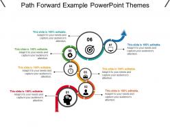 Path forward example powerpoint themes
