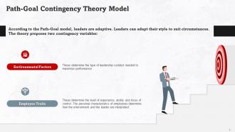 Path Goal Contingency Theory Model Training Ppt
