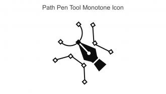 Path Pen Tool Monotone Icon In Powerpoint Pptx Png And Editable Eps Format