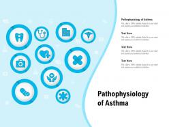 Pathophysiology of asthma ppt powerpoint presentation icon structure