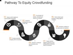 Pathway to equity crowdfunding powerpoint slide designs download