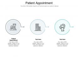 Patient appointment ppt powerpoint presentation gallery outline cpb