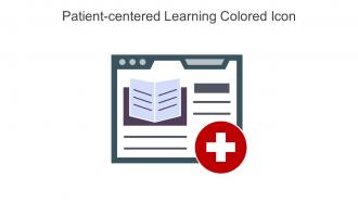 Patient Centered Learning Colored Icon In Powerpoint Pptx Png And Editable Eps Format
