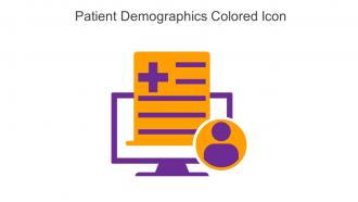 Patient Demographics Colored Icon In Powerpoint Pptx Png And Editable Eps Format