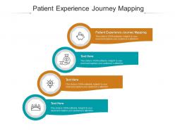 Patient experience journey mapping ppt powerpoint presentation summary slides cpb