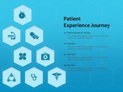Patient experience journey ppt powerpoint presentation styles display