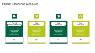 Patient Experience Measures In Powerpoint And Google Slides Cpb