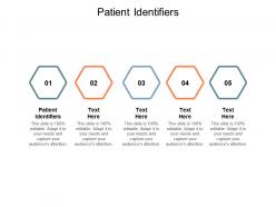 Patient identifiers ppt powerpoint presentation layouts slide download cpb