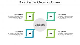 Patient incident reporting process ppt powerpoint presentation outline clipart images cpb