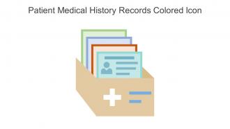 Patient Medical History Records Colored Icon In Powerpoint Pptx Png And Editable Eps Format