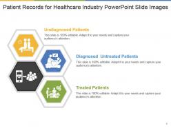 Patient records for healthcare industry powerpoint slide images
