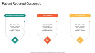 Patient Reported Outcomes In Powerpoint And Google Slides Cpb