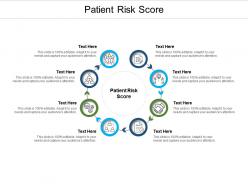 Patient risk score ppt powerpoint presentation ideas slide download cpb