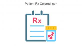 Patient Rx Colored Icon In Powerpoint Pptx Png And Editable Eps Format