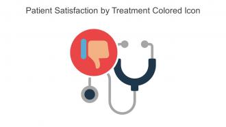 Patient Satisfaction By Treatment Colored Icon In Powerpoint Pptx Png And Editable Eps Format