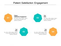 Patient satisfaction engagement ppt powerpoint presentation samples cpb