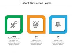Patient satisfaction scores ppt powerpoint presentation portfolio good cpb