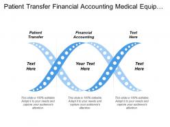 Patient transfer financial accounting medical equipment data analysis