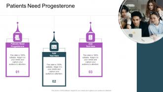 Patients Need Progesterone In Powerpoint And Google Slides Cpb