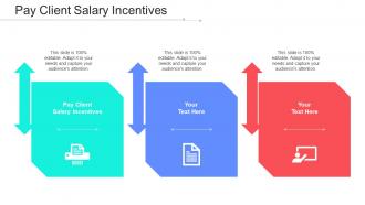 Pay Client Salary Incentives Ppt Powerpoint Presentation Summary Graphics Cpb