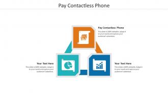 Pay contactless phone ppt powerpoint presentation pictures graphics template cpb