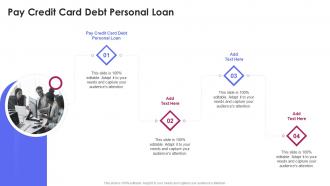 Pay Credit Card Debt Personal Loan In Powerpoint And Google Slides Cpb