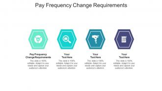 Pay frequency change requirements ppt powerpoint presentation infographics clipart cpb
