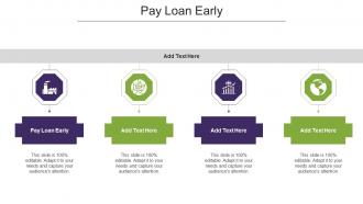 Pay Loan Early Ppt Powerpoint Presentation Summary Outfit Cpb