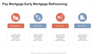Pay Mortgage Early Mortgage Refinancing In Powerpoint And Google Slides Cpb
