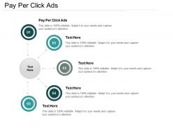 Pay per click ads ppt powerpoint presentation icon information cpb