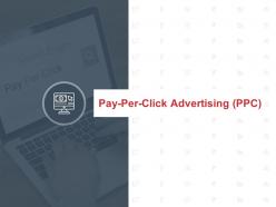 Pay per click advertising ppc business ppt powerpoint presentation graphic tips
