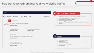 Pay Per Click Advertising To Drive Website Traffic Online Apparel Business Plan