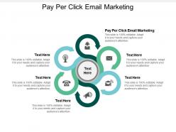 Pay per click email marketing ppt powerpoint presentation gallery picture cpb