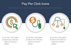 Pay per click icons