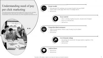 PAY PER CLICK Marketing Guide For Small Businesses MKT CD V Multipurpose Slides