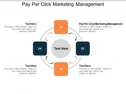Pay per click marketing management ppt powerpoint presentation outline show cpb