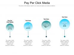 Pay per click media ppt powerpoint presentation portfolio icons cpb