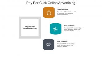 Pay per click online advertising ppt powerpoint presentation outline icon cpb