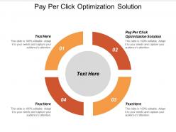 Pay per click optimization solution ppt powerpoint presentation gallery pictures cpb