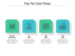 Pay per click prices ppt powerpoint presentation ideas slide download cpb