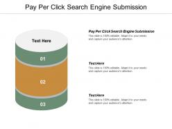 Pay per click search engine submission ppt powerpoint presentation gallery themes cpb
