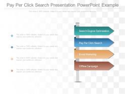 Pay per click search presentation powerpoint example