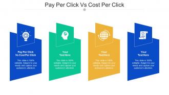 Pay Per Click Vs Cost Per Click Ppt Powerpoint Presentation Model Slides Cpb